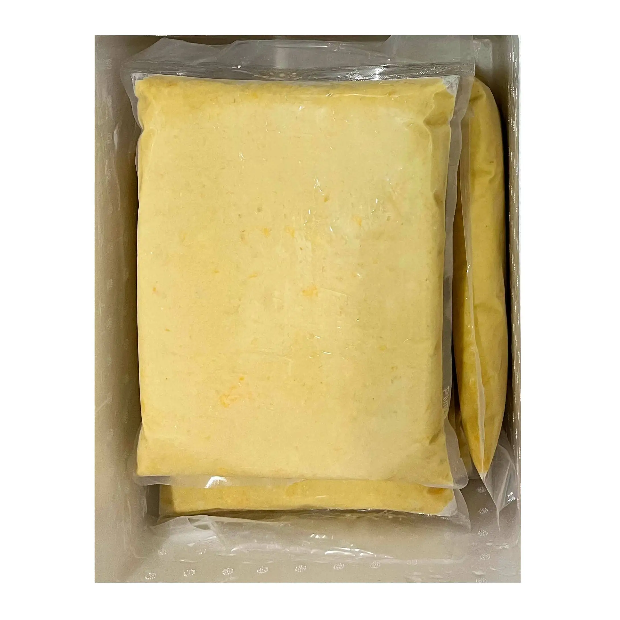 Top Seller Cheapest Price Natural Fresh 100% Pure Durian Paste Free Additives  24 Months Shelf Live With Unique Vacuum Pack Desi