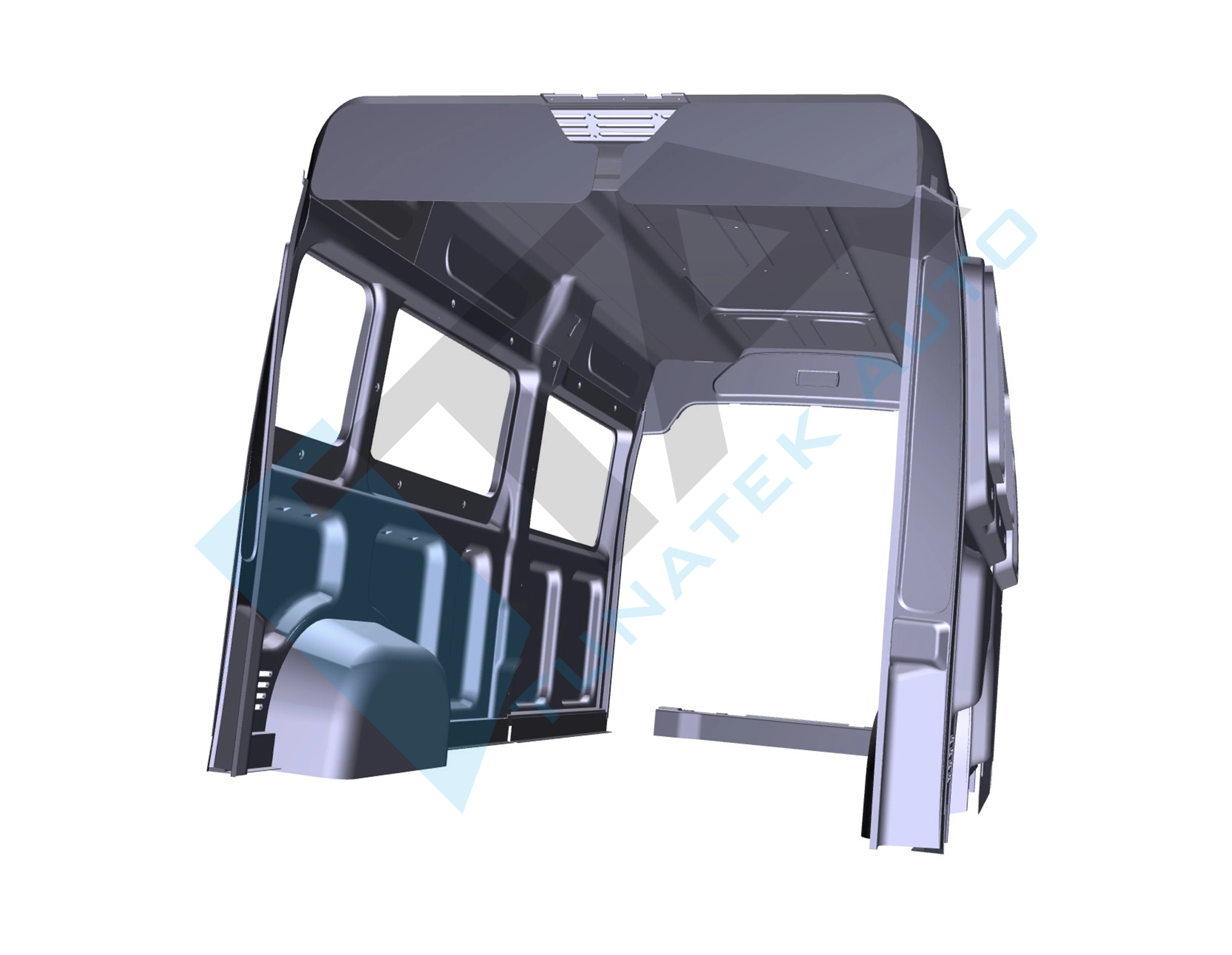 LHD Left Hand Driving Van Boxer Ducato Jumper Dodge RAM Master interior trim L3H2 13m3 made of real ABS matte finish