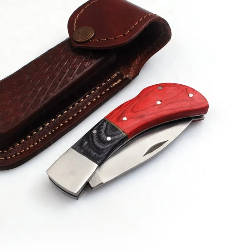 New Style Outdoor Camping Hunting Folding Pocket Knife Stainless Steel High Quality Pocket Knifes