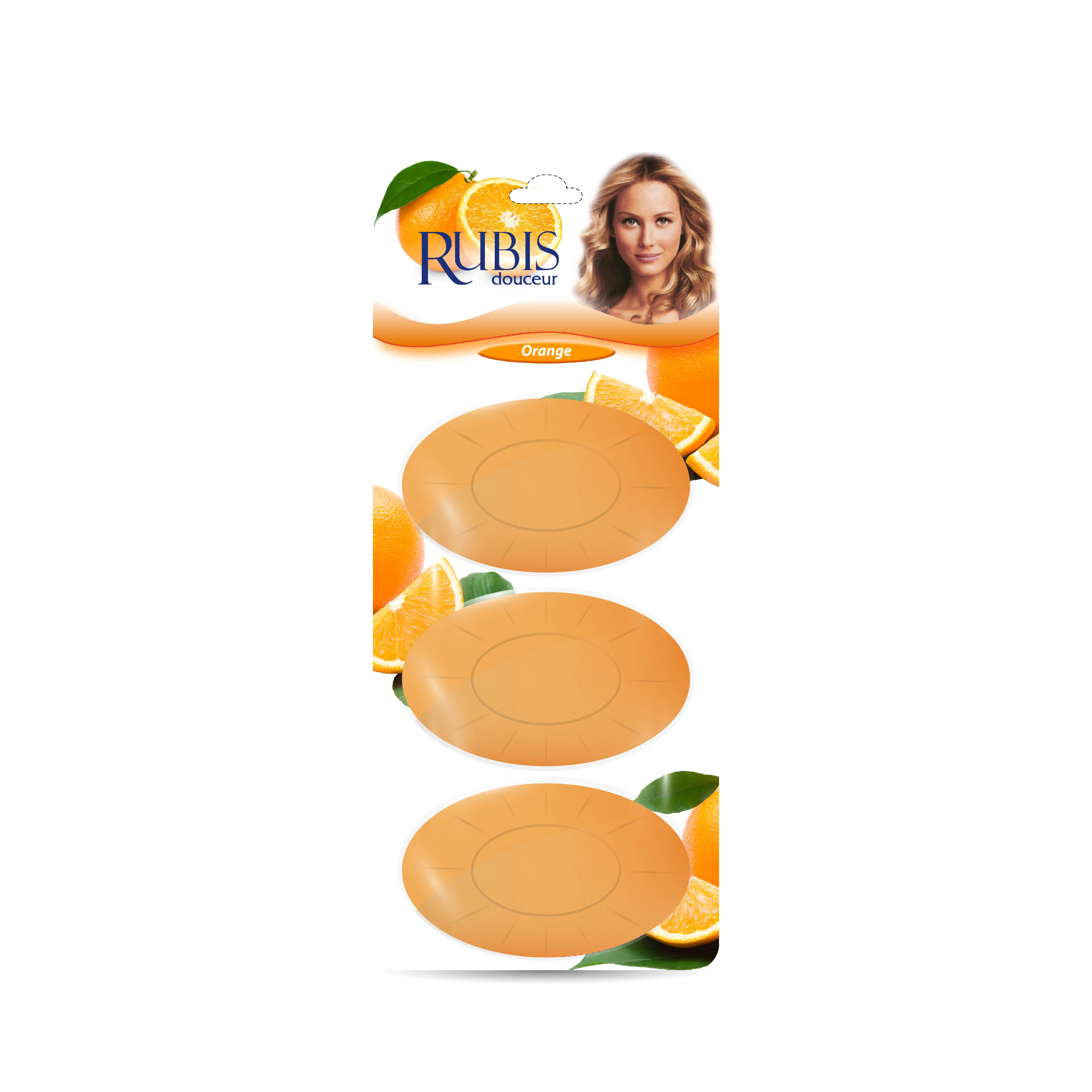 Rubis - 3 x 100 gr Blister Pack Lavender Soap