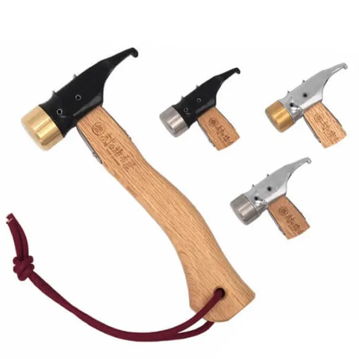 camping gear MURANOKAJIYA OUTDOOR TENTPEGHAMMER SHORT QUENCHING AND FORGING camping accesorios