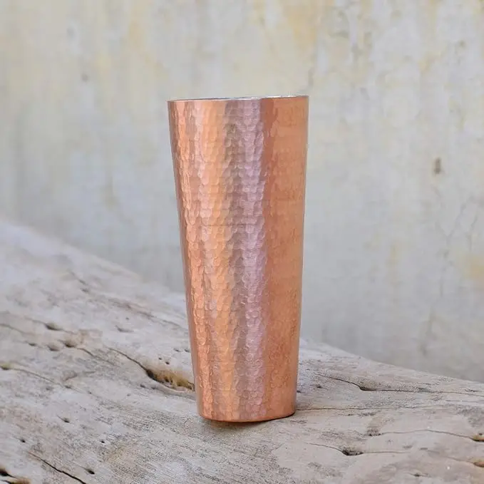 100% Hammered Pure Copper Cup Moscow Tumbler for Drink Ware Cocktail Glass Bar Accessories Coffee Metal Cup at Discounted Price
