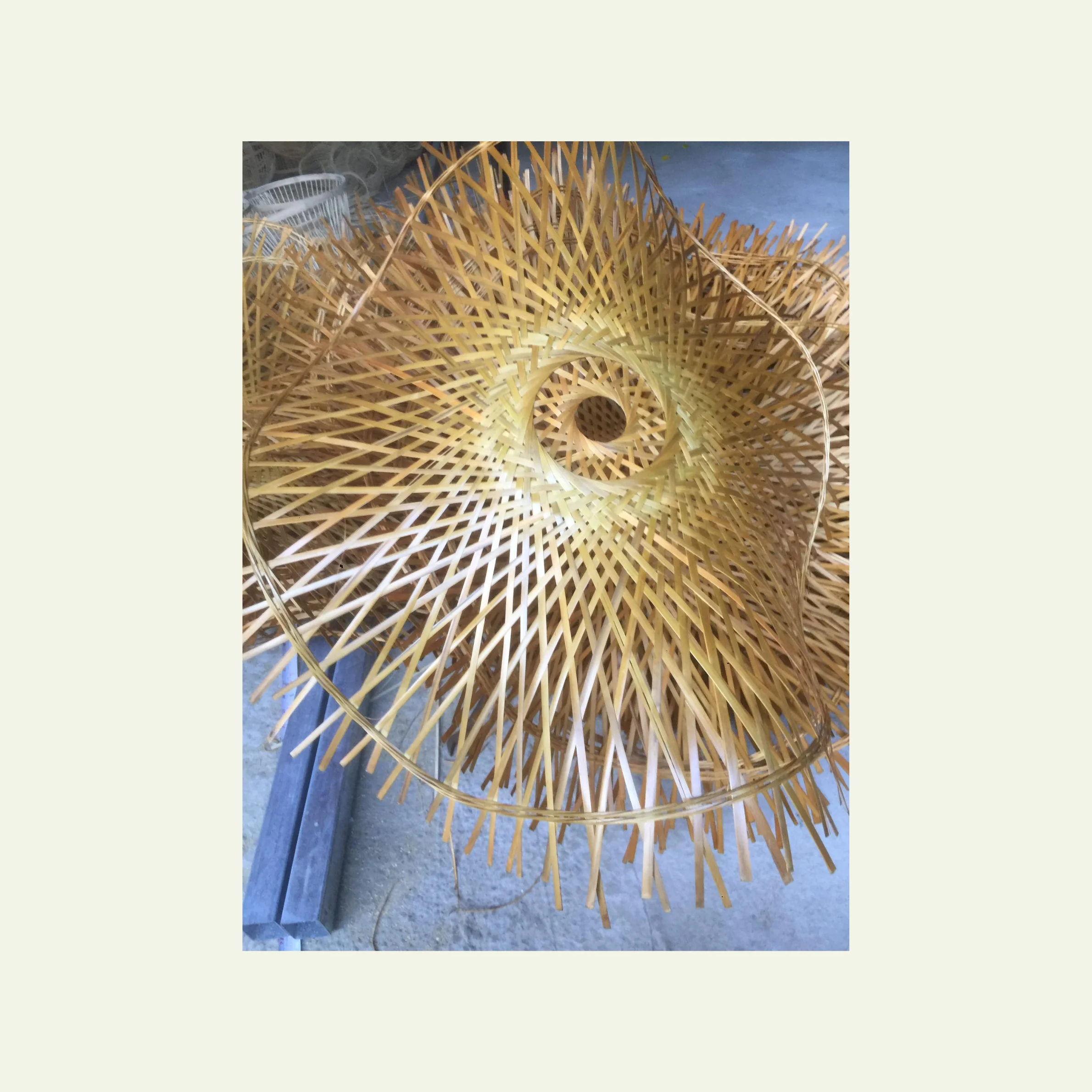 Лидер продаж 2024 бамбуковые изделия лампы потребительские товары для украшения дома