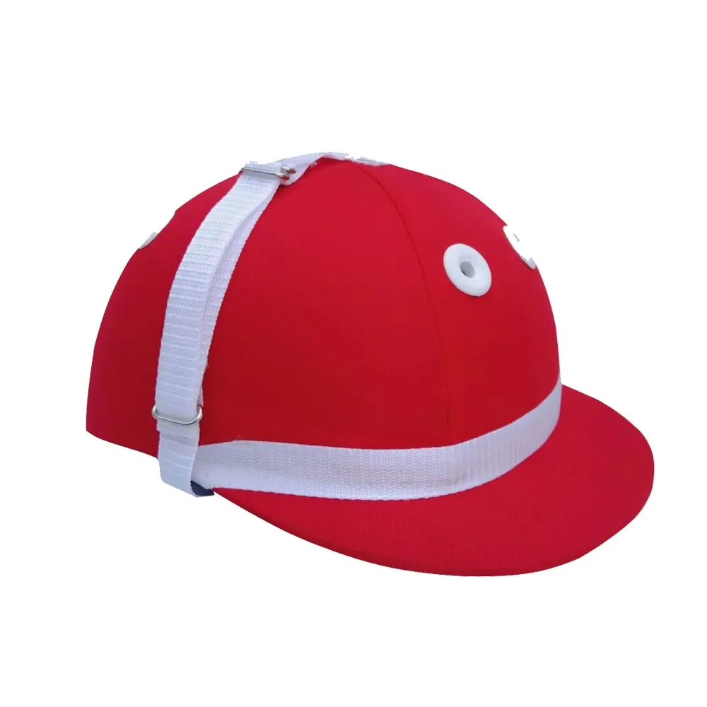 Professional Horse Riding Polo Helmets in Twill Cotton and Fiber Glass