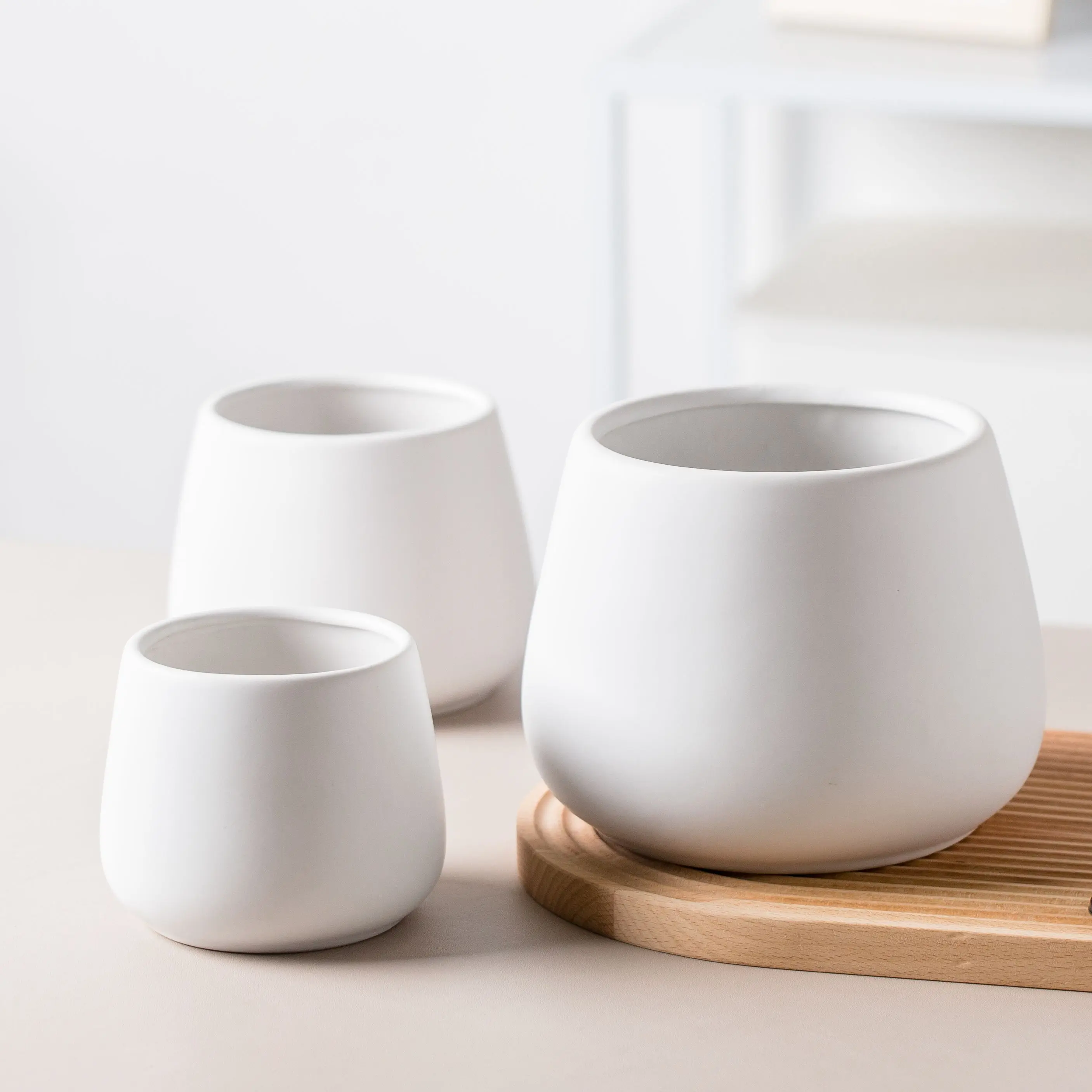 Китайский производитель поставок набор из 3 домашних украшений садовые горшки для суккулентов цветочные