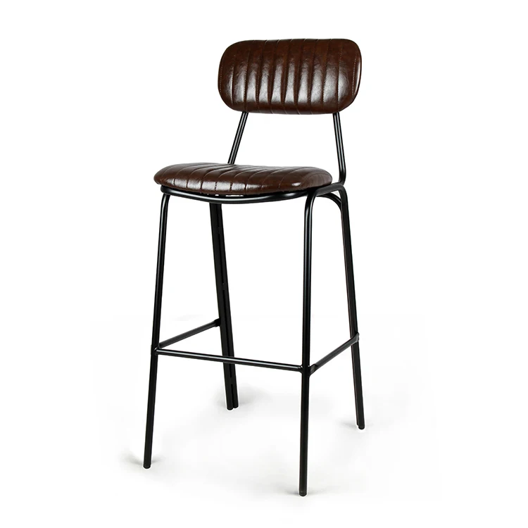 modern stool chair comfortable bar chair body design pu dining chair bar stools luxury for restaurant