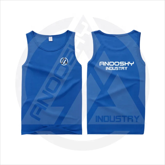 2024 Gym Vest Unisex Tank Top Bodybuilding Fitness Cotton Workout Singlet O-Neck Sporting Muscle Sleeveless Shirt Tank Top OEM
