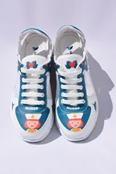 Sneakers High Quality Shoes Blue Nurse Patterned Mesh Orthopedic Sport Sandals Sports Doctor Sneaker Shoes for Medical Use Mesh