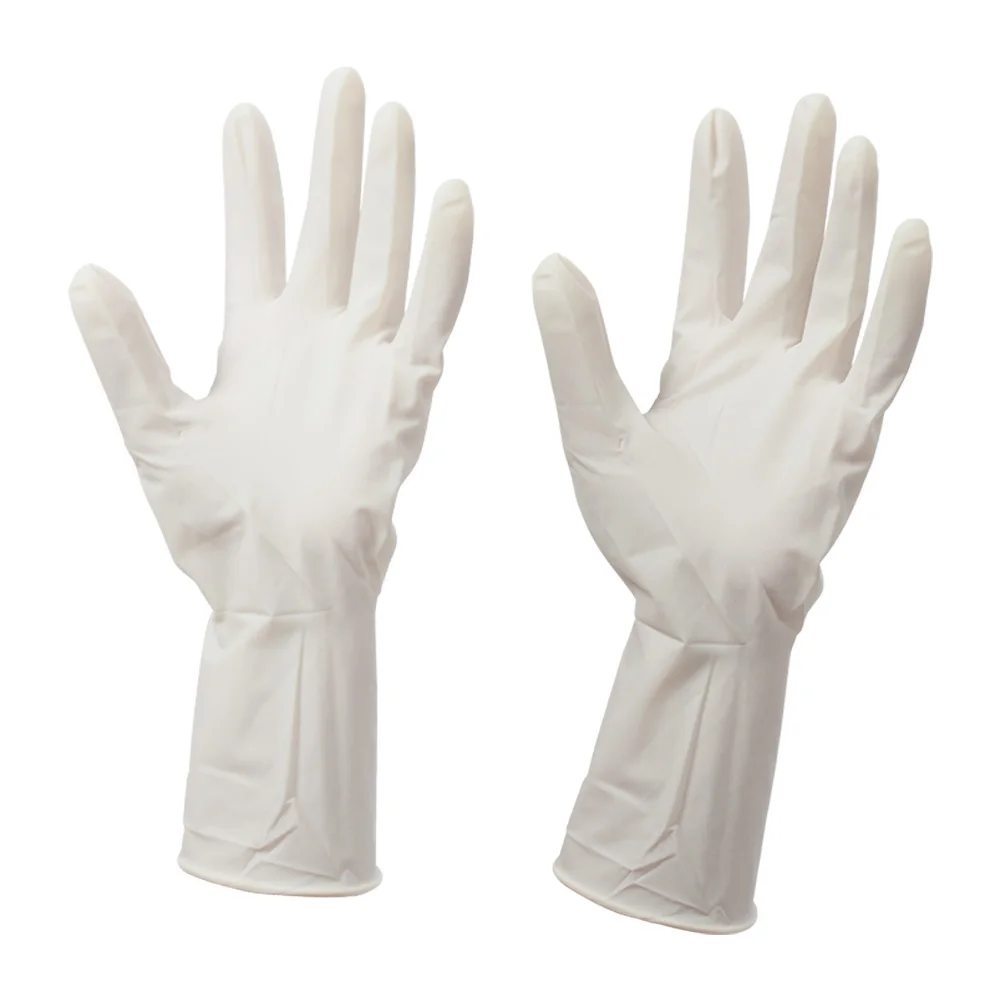 wholesale custom 6 mil hand specific sterile disposable latex surgical powder free gloves all sizes