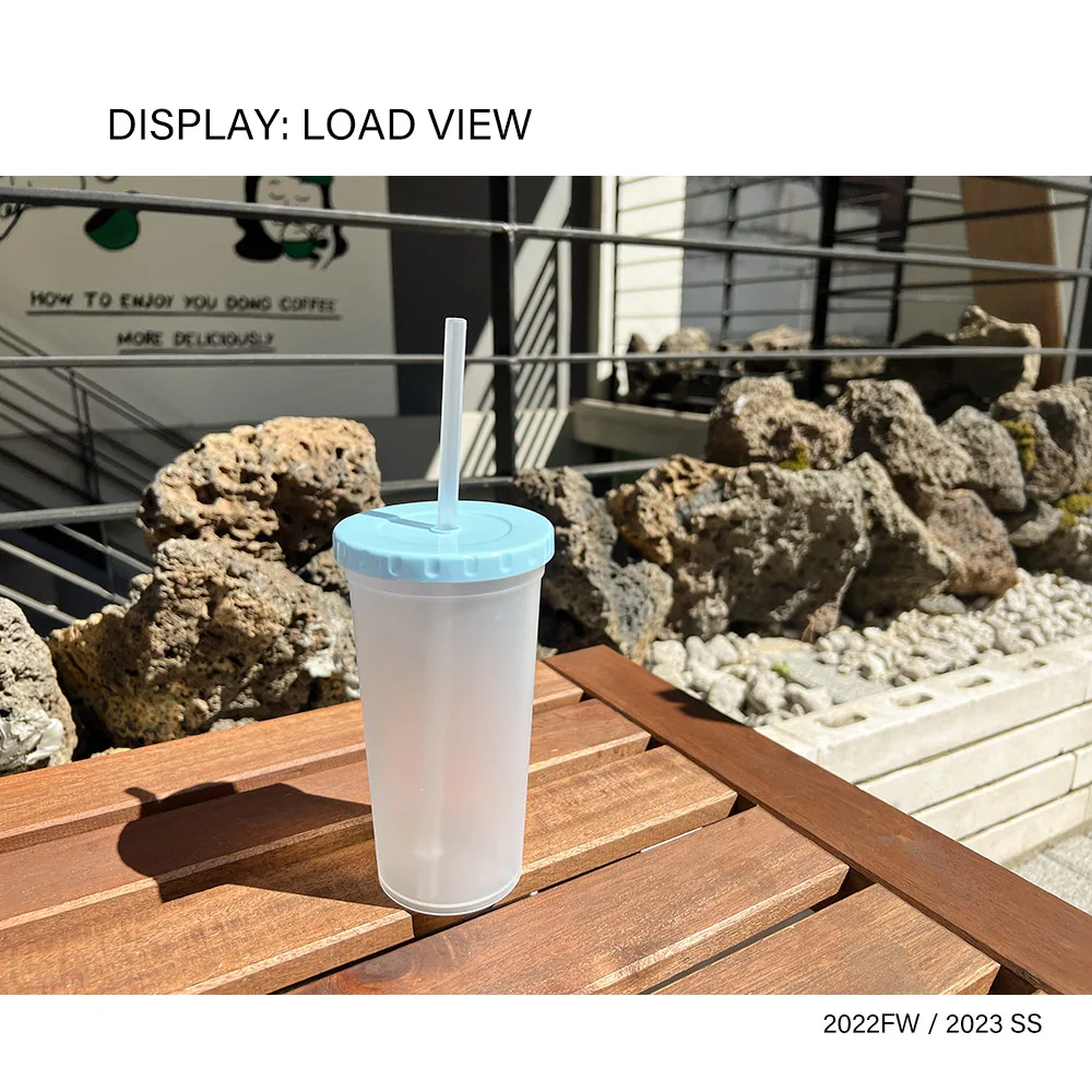 Welcome Gift Custom Reusable Tumbler with Lid and Straw 16oz made in Korea BPA FREE High quality Tumblers