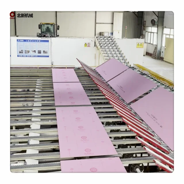 High automatic production line for gypsum board