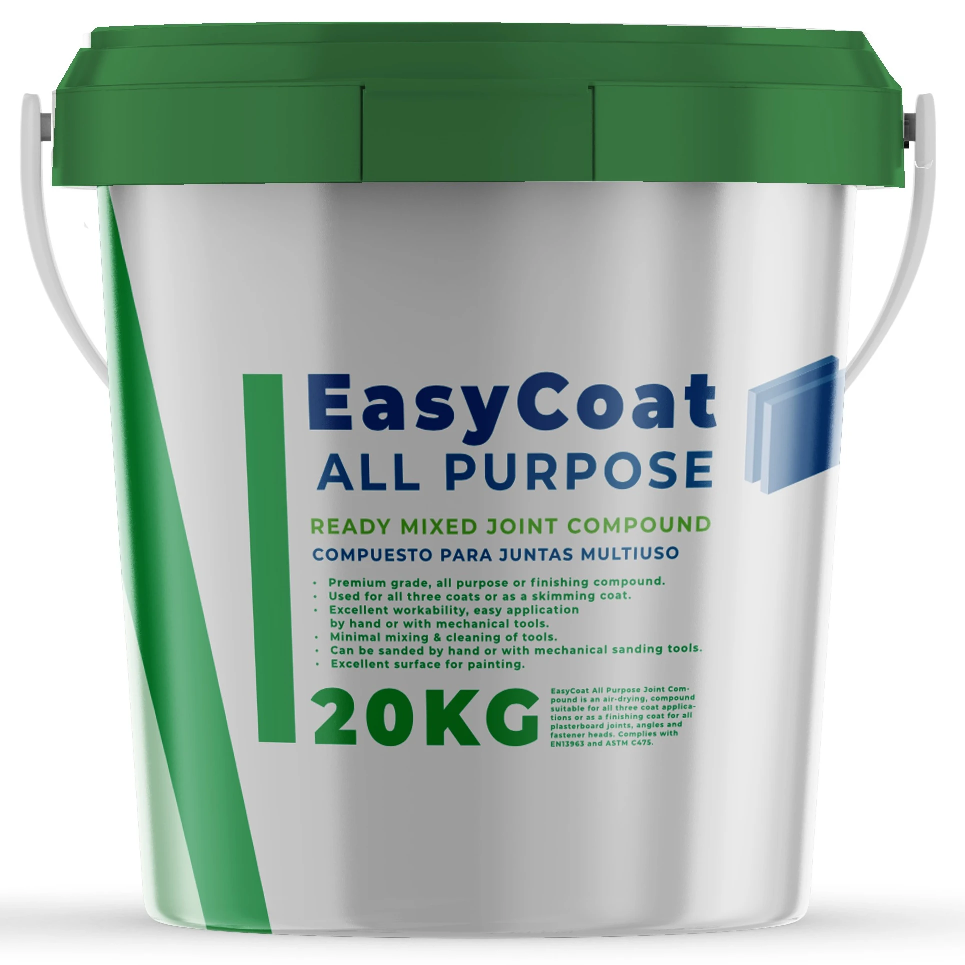 EasyCoat 20 кг универсальный состав для сустава готовый комбинирование гипсокартона и Для обкатки