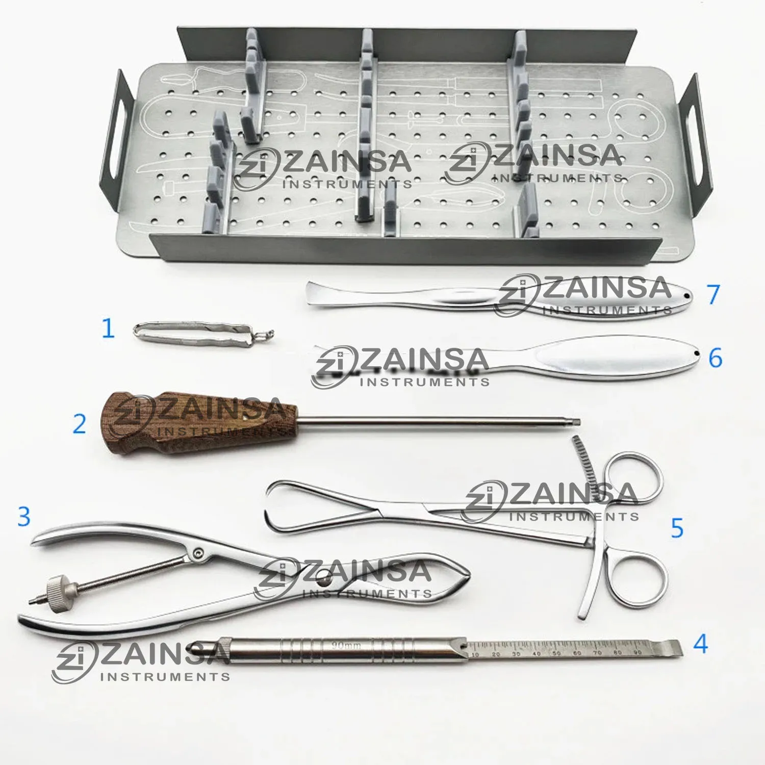 Orthopedic instruments set Femoral Tibia Bone Nail Large Fragment instrument set ISO & CE Mark Certified Approved
