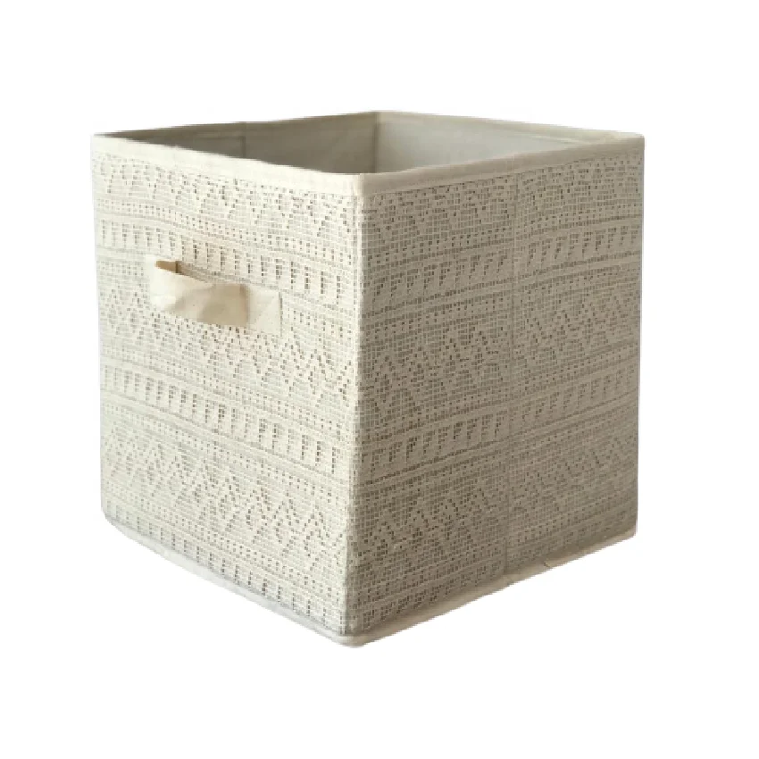 New Wholesale Luxury Hand-crochet Natural Vintage Light weight Decorative Mini Collapsible Home storage and Organization Baskets