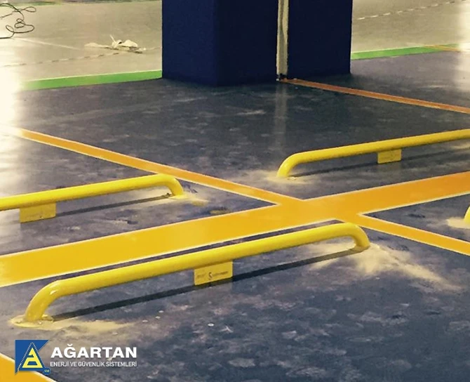 Стоппер для парковки высокого уровня безопасности лидер продаж резиновая пробка колес стандартный размер металлические дорожные барьеры