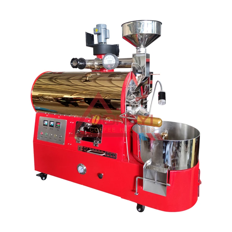Electric Gas Coffee Roaster Coffee Bean Roasting Machine Dongyi Coffee Toaster with Gas Heating