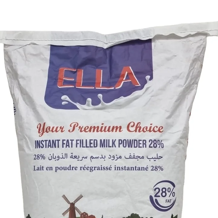 INSTANT MILK Powder 28% FAT Cream ELLA Milk Powder 25KG 25 Kg /bag Best Quality of milk powder for Adults/Newzeland