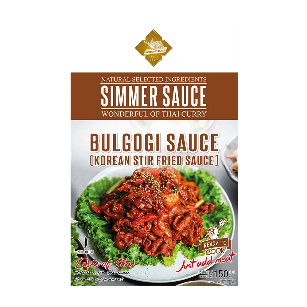 Best product Simmer Sauce - Bulgogi Sauce 150g Premium Quality Product from Thailand