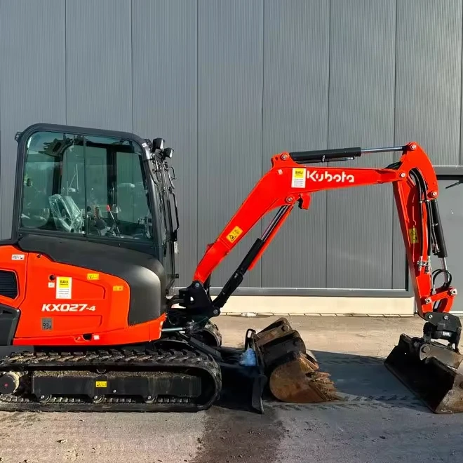 Мини-экскаватор Kubota KX 027-4 2 тонны гидравлический мешок Kubota KX 027-4 Землеройная техника