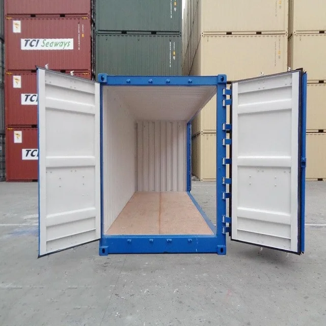 Hot selling 20ft 40ft CSC certified side open shipping container lateral open door dry container Low Price
