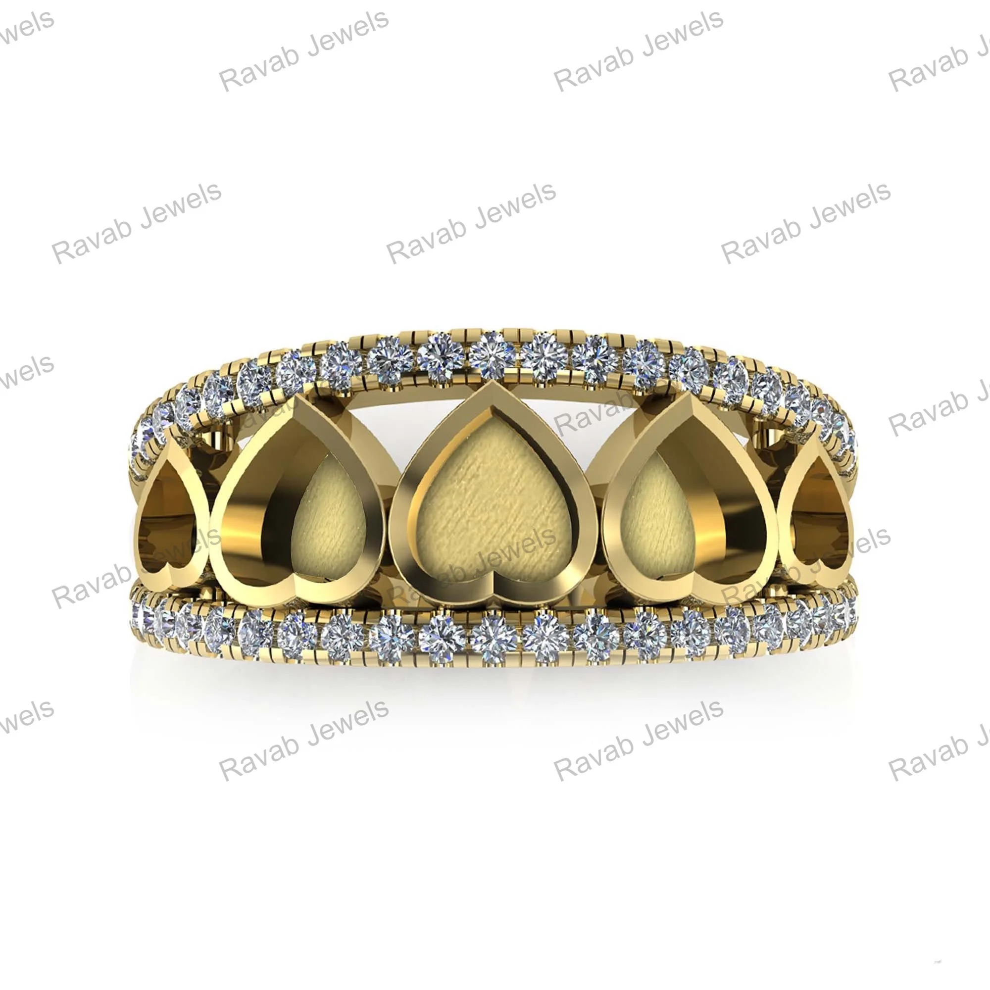 2024 Resin Bezel Zircon Heart 5mm Handmade Double Band Women Wedding 925 Sterling Silver Ring Breastmilk Keepsake Jewelry