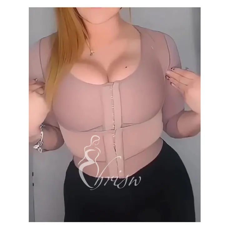 Posture Corrector Fajas Blouse With Sleeves
