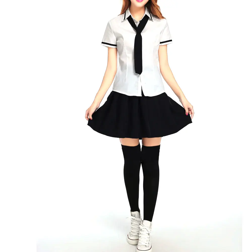 Professional Manufactures 100% Top High Quality Customized Logo Girls Uniforms Lightweight Girls Uniform Sets