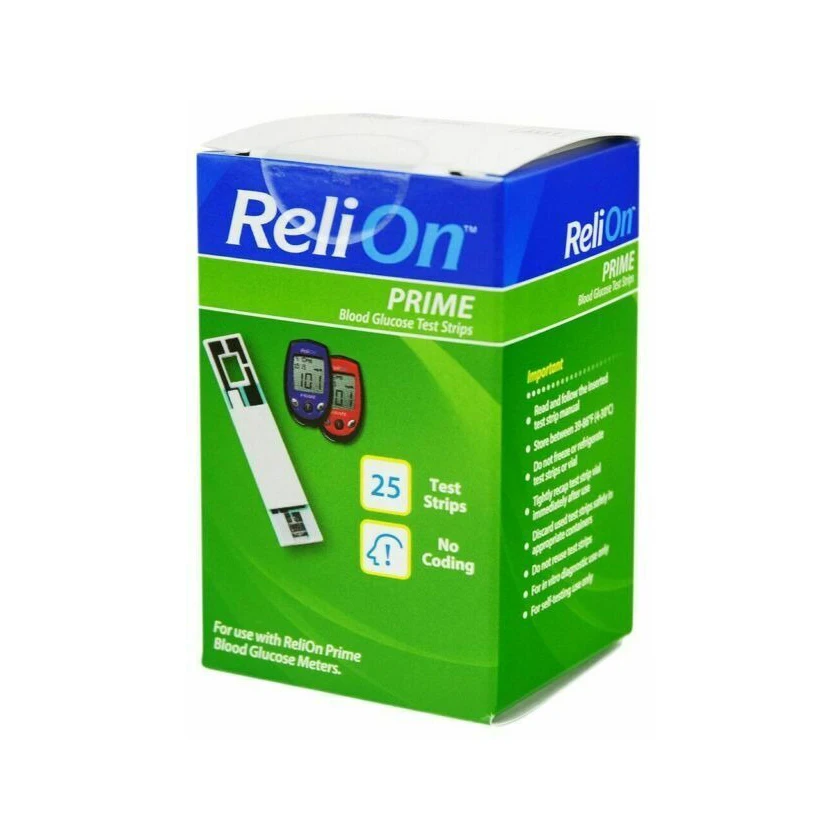 Тестовые полоски Relion, тест-полоски для диабетиков, тест-полоски для глюкометра крови 50