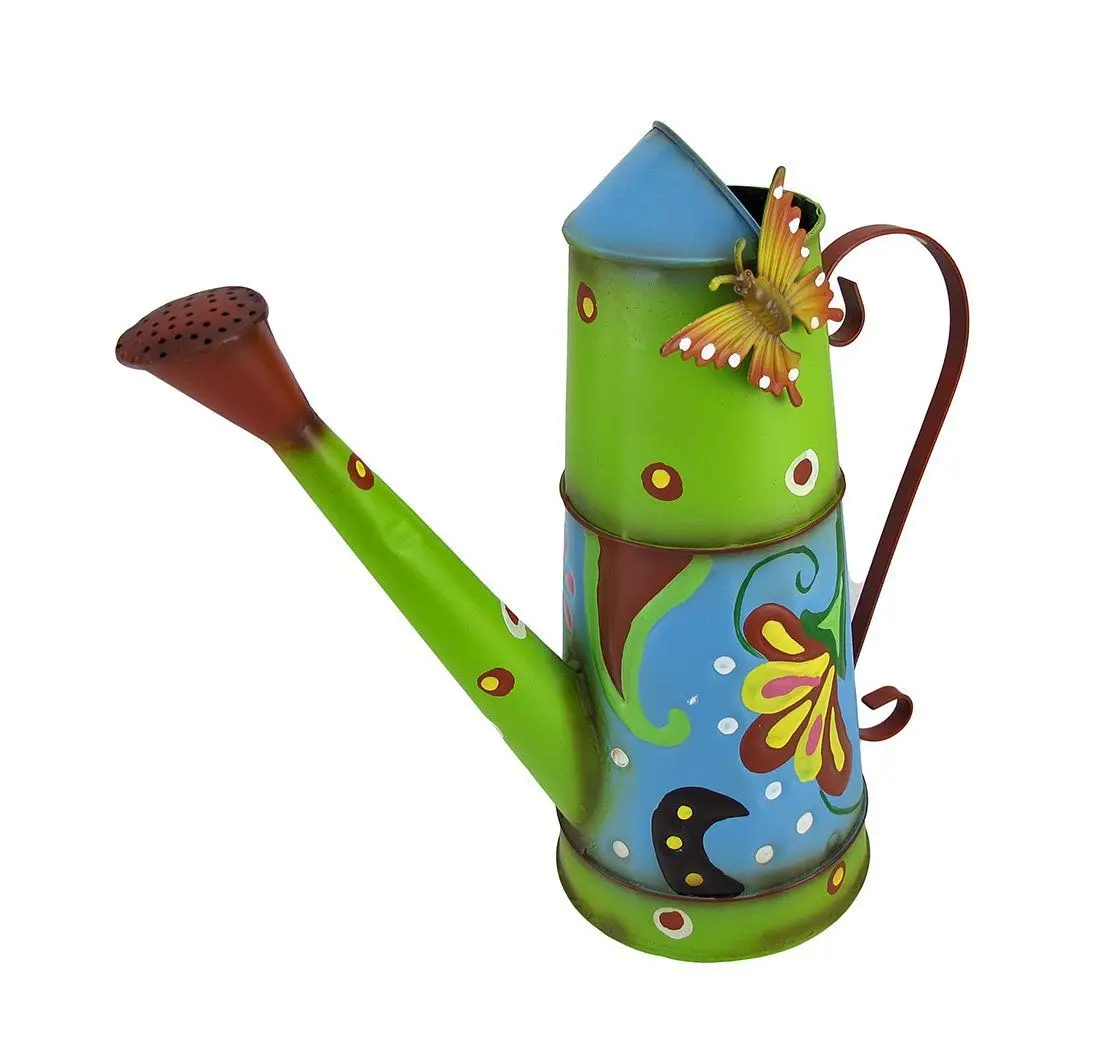 Powder Coated Custom Metal Water Can Tall Size Top Selling Handmade Watering Can Classic Stylish Wholesale Vintage Water Cane