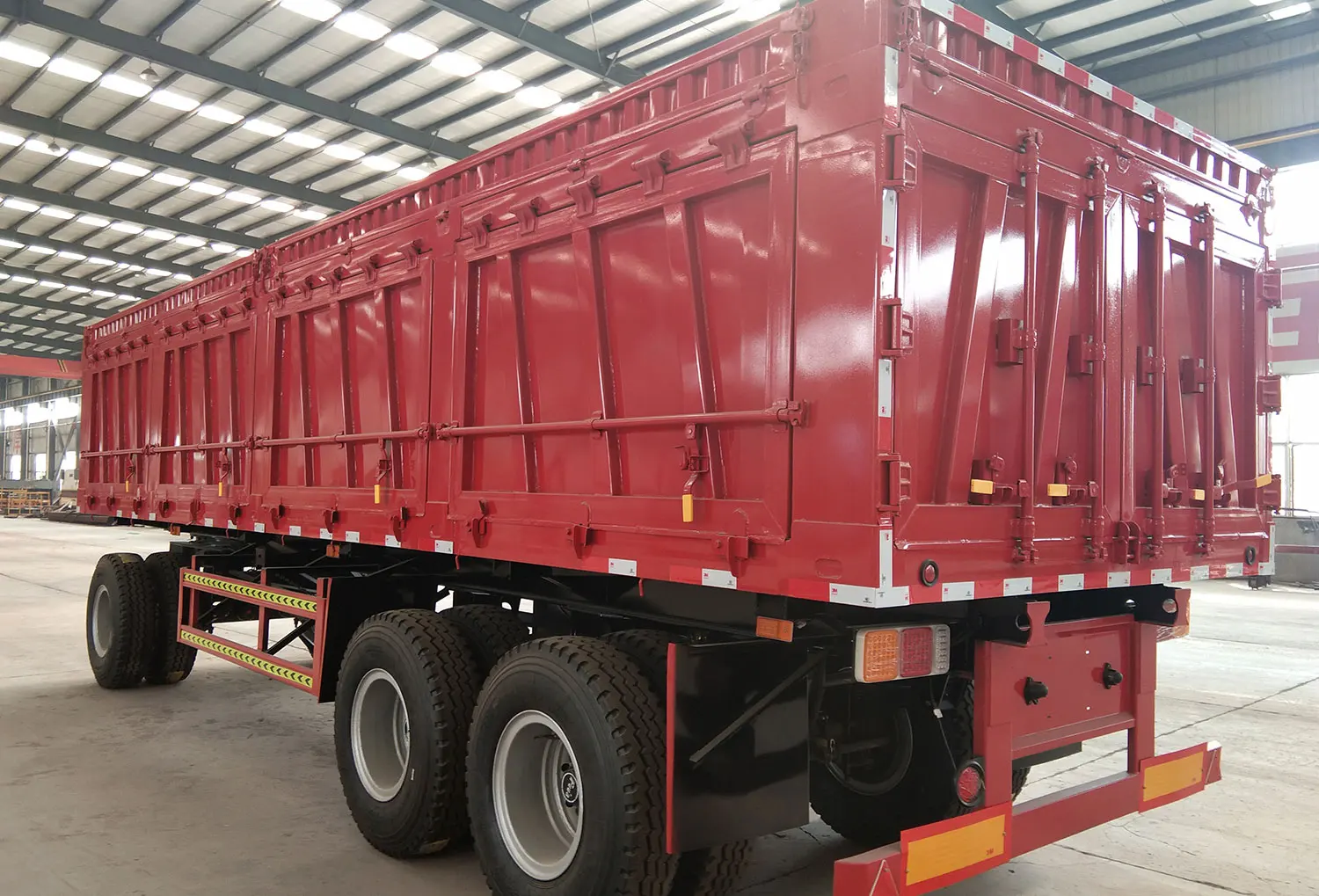 Customize Cheap Price Full Trailer 3 Axle 60 Ton Draw Bar Towing Dolly Cargo Draw Bar Trailer
