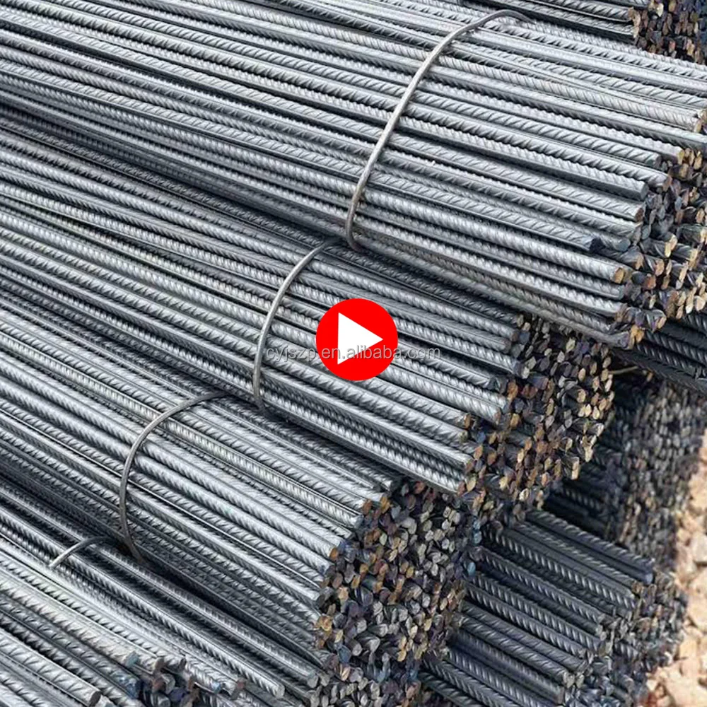 Арматура для бетона 16 20 25 мм HRB335 HRB400 HRB500 BS460 ASTM A615 GR 60 горячекатаная деформированная сталь железный