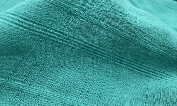 High Quality Thai Pure Cotton Dobby Fabric Woven into Pattern with Artisan skill Product from Thailand