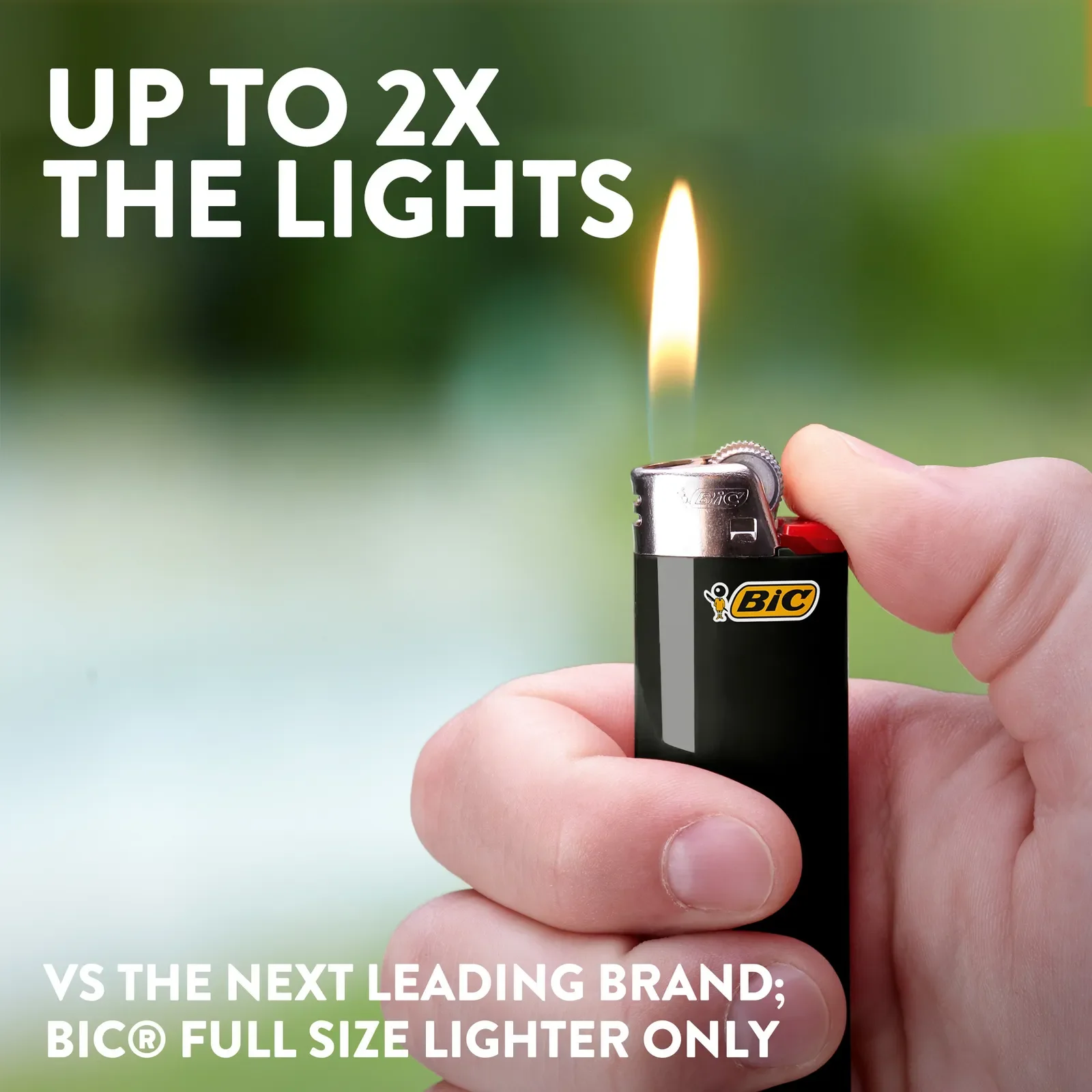 USA Stock Big Size J6 J26 Maxi Smoking Cigarette Lighters BIC