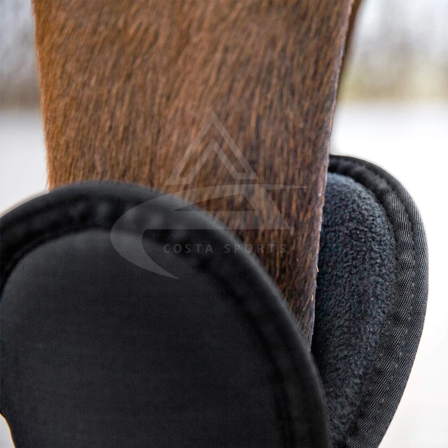 Best Selling Horse Travelling Boots Horse Shoes Made With Best Material Black Color Horse Boots For Travelling