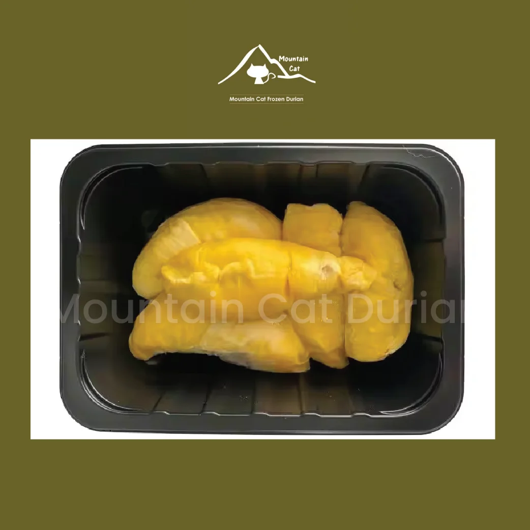 Топ продаж горная кошка замороженная мякоть малайская сладкий вкус IQF процесс заморозки консервация пюре низкая цена оптом