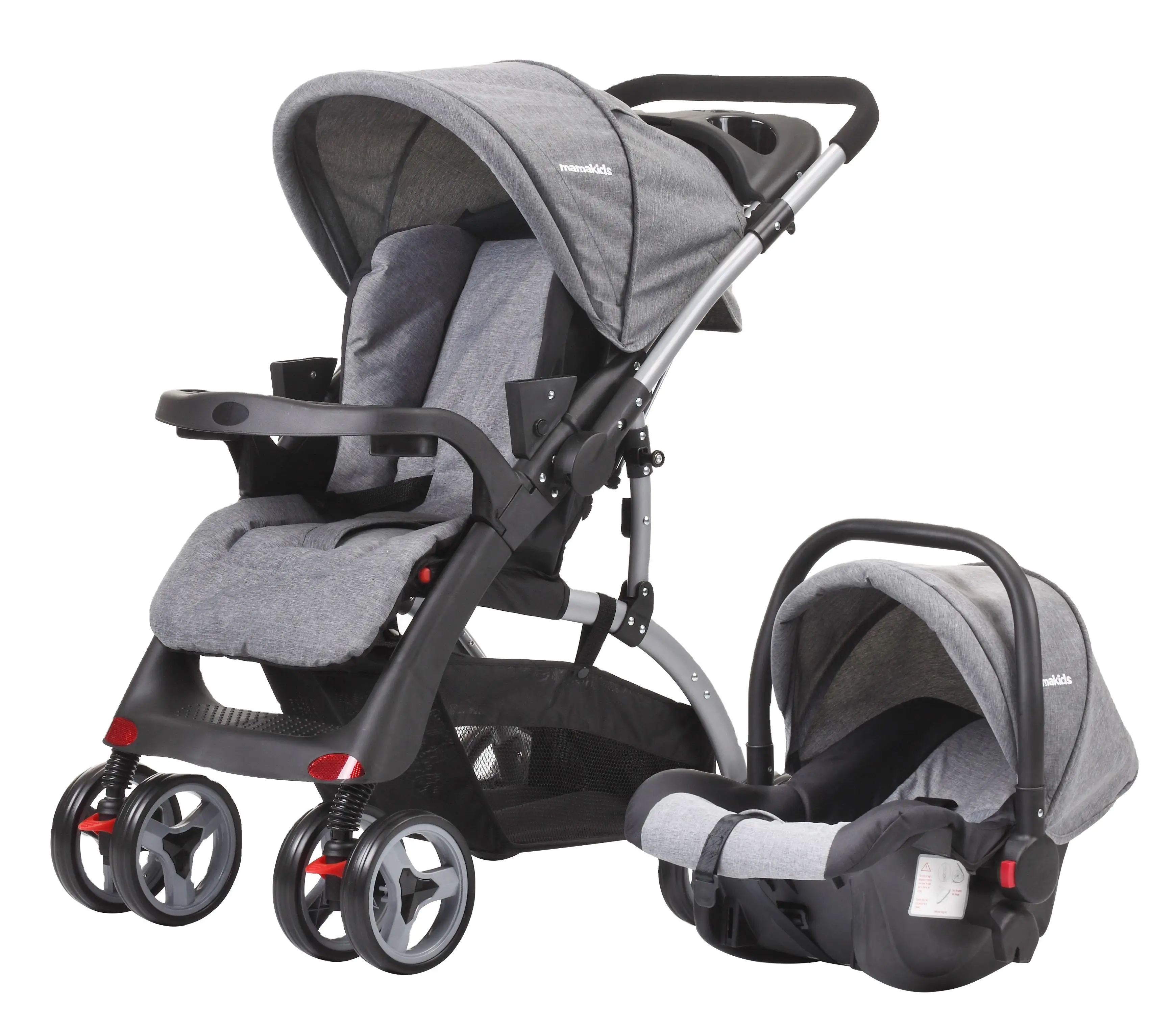 Factory Wholesale Luxury Baby Stroller Cart Multifunction Stroller 3 In 1 Pushchair Baby Cart low Price