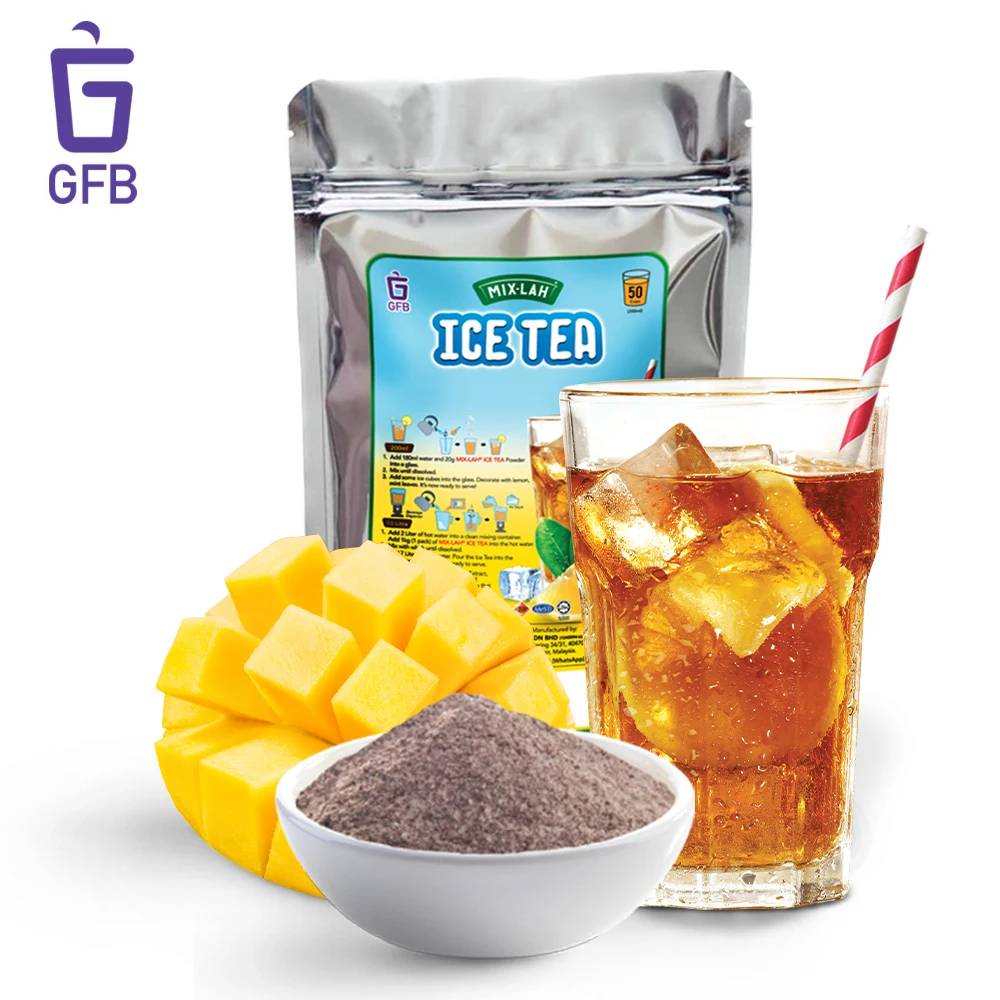 1Kg Halal Certified Hot Selling Premix Instant Mixberry Flavor Tea for Horeca and Cafe