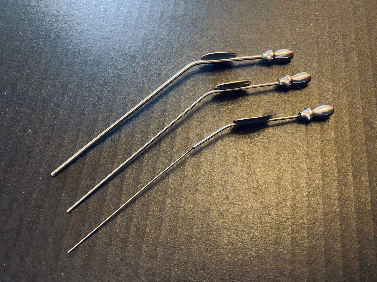 Medical ENT Instruments Stainless Steel Baron Suction Tube Set, 3FR, 5FR, 7FR Aspirator Surgical Plastic Surgery Instruments ISO