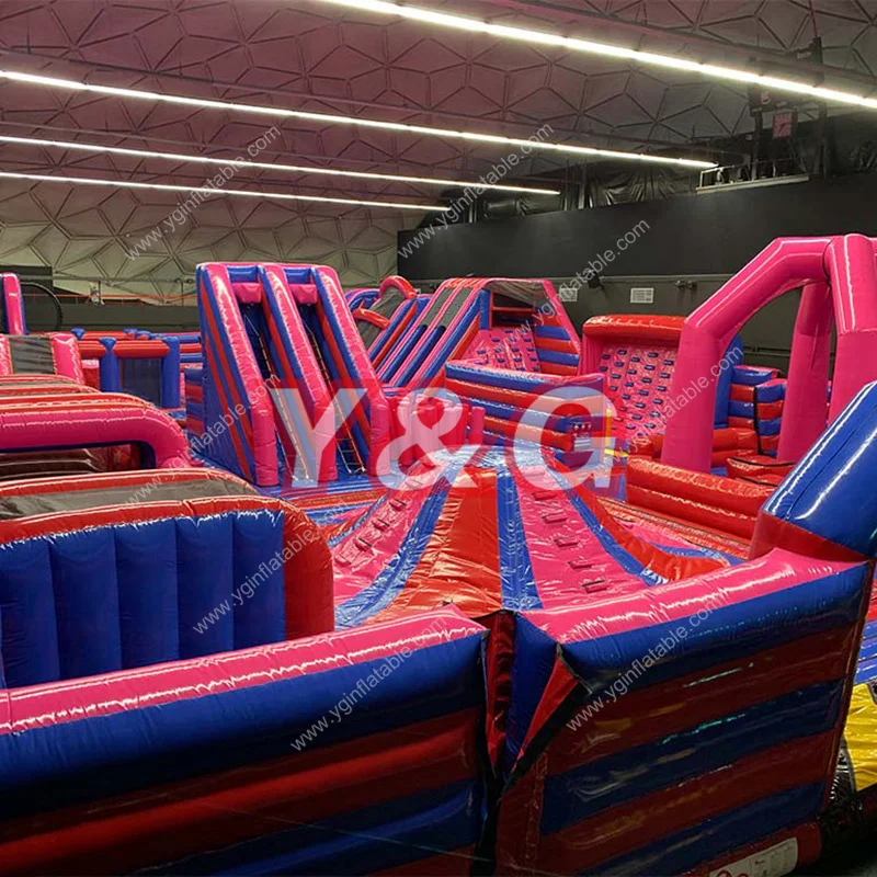 Y&G rental amusement park joyful fun inflatable attraction playground inflatable park indoor Party inflatable jumping park