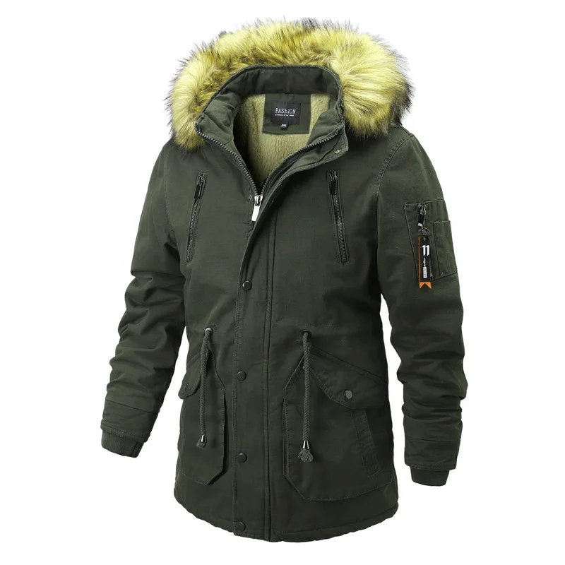 Adult Winter Parka Jacket Men Good Looking Fashionable Winter Warm Parka Jacket Men