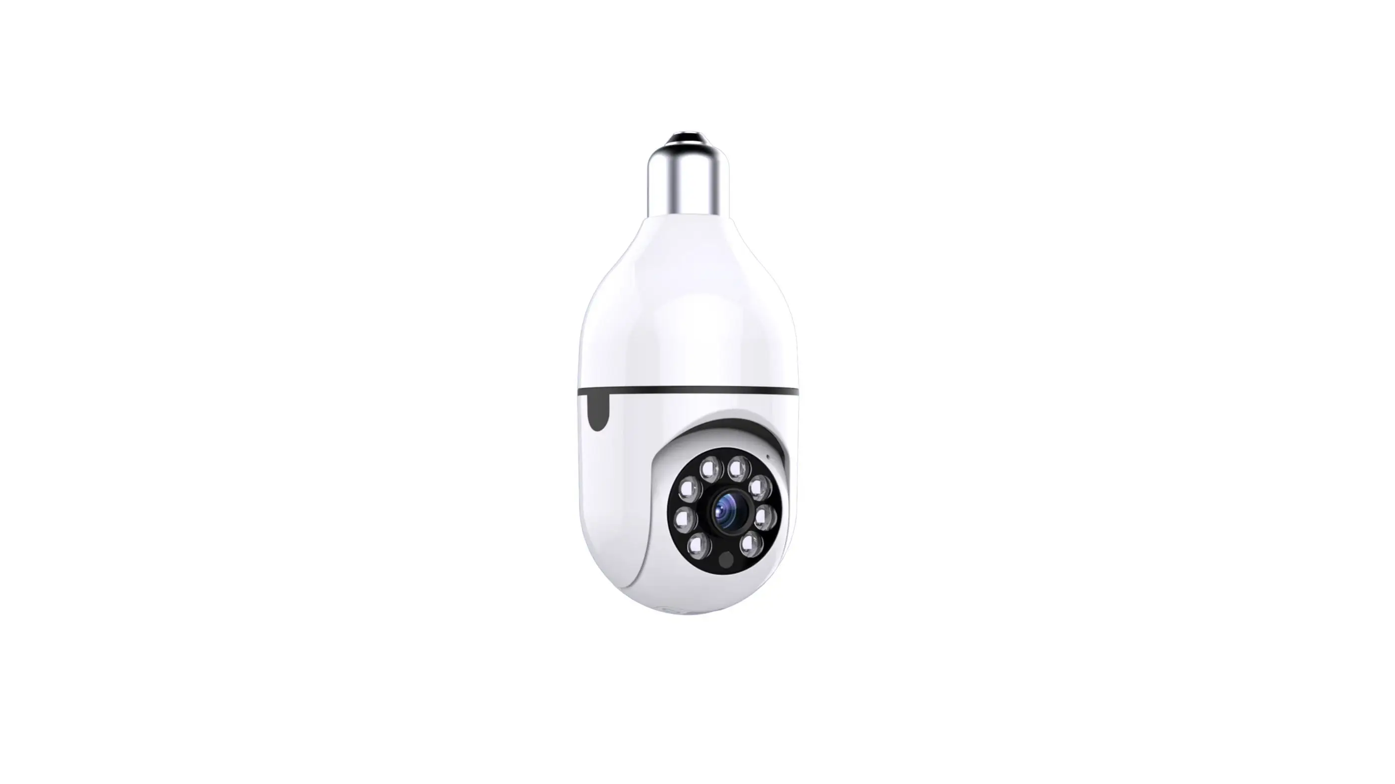 1080P 3MP Full Color Night Vision CCTV Camera Indoor Security PTZ WiFi light Bulb Security Mini Video Camera