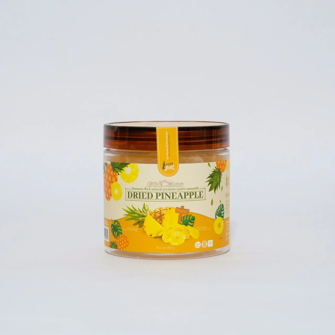 Dried fruits in premium retail packaging high quality