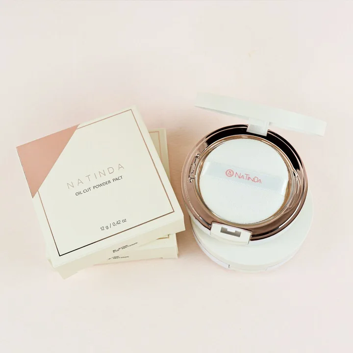 [Natinda] Oil Cut Powder Pact No.21 Vanila 12g K beauty Korean supplier private label face makeup