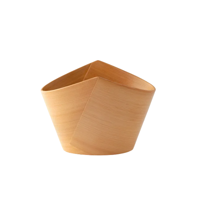 Wooden Ice Bucket Luxury Japanese Tableware Wine & Beverage Coolers Traditional Craft