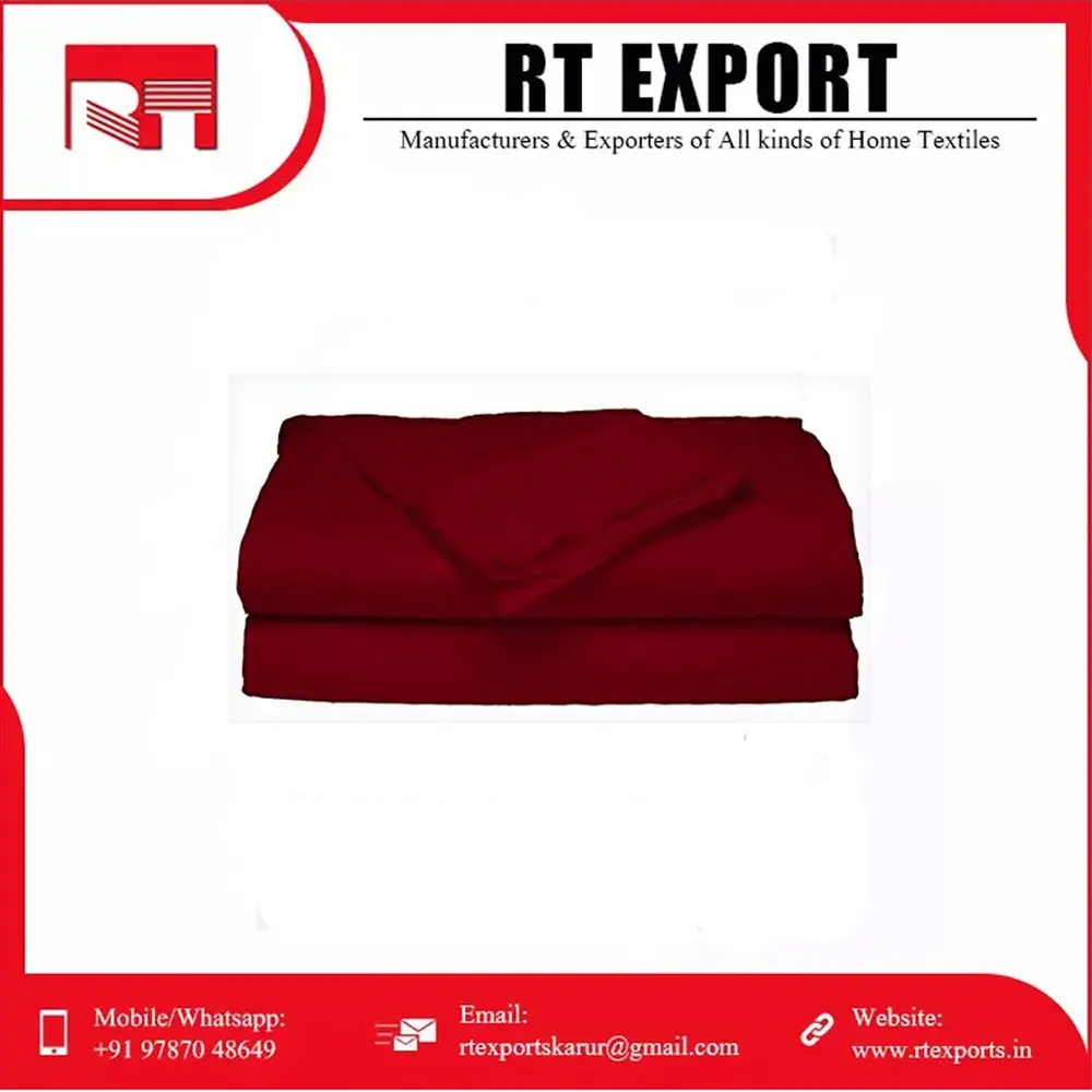 New Arrival Best Selling Bed Sheet Set Custom Design 100% Cotton Bedding Sets Indian Manufacturer