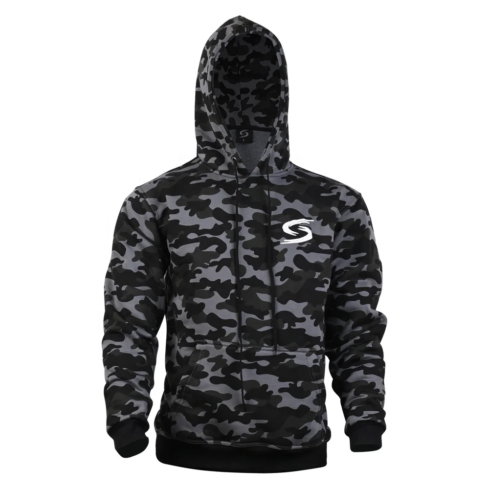 Camouflage Printed Men Hoodies Customized Puff Printing Hoodies For Men Top Sale Hoodies