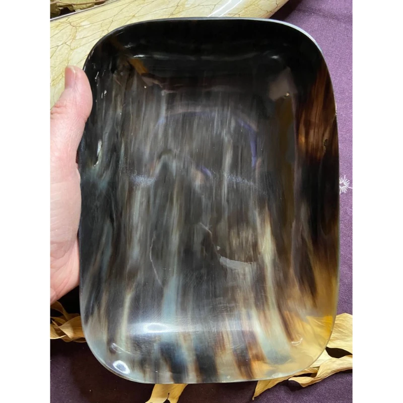 Decorative Gold And Black Horn Color Serving Bowls For Home Use And Table Top Dinnerware Salad Bowls Kitchenware Supplies