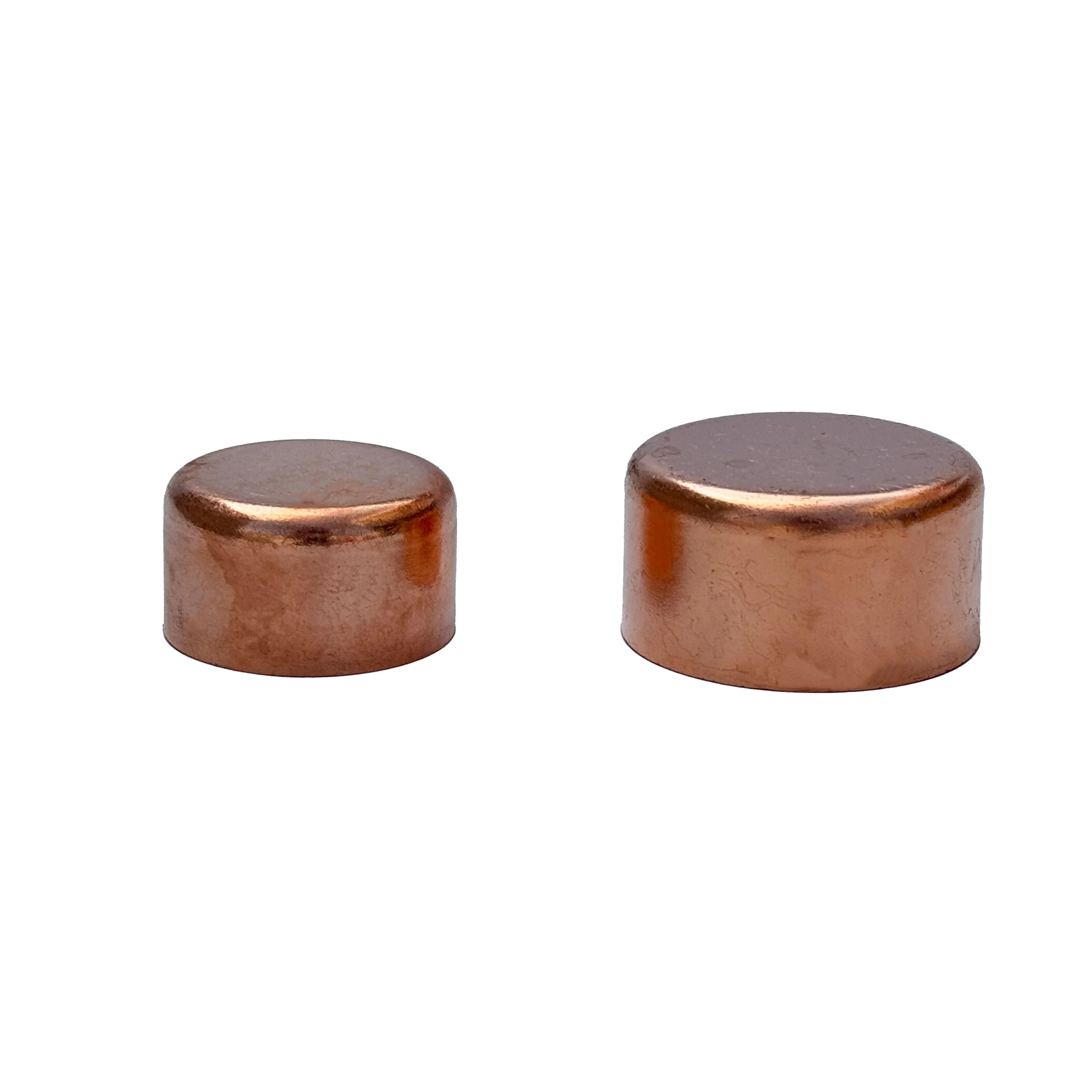 45mm 54mm Heavy-Duty Copper End Caps for High-Pressure Piping Systems