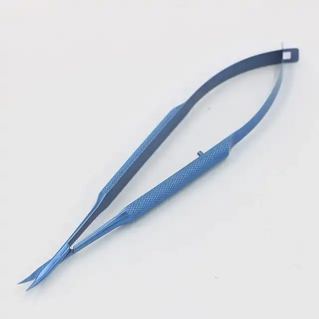CE ISO 13485 Certified Top Selling High Quality Titanium  Ophthalmic Micro Scissor Eye Micro Scissor Ophthalmic Instruments