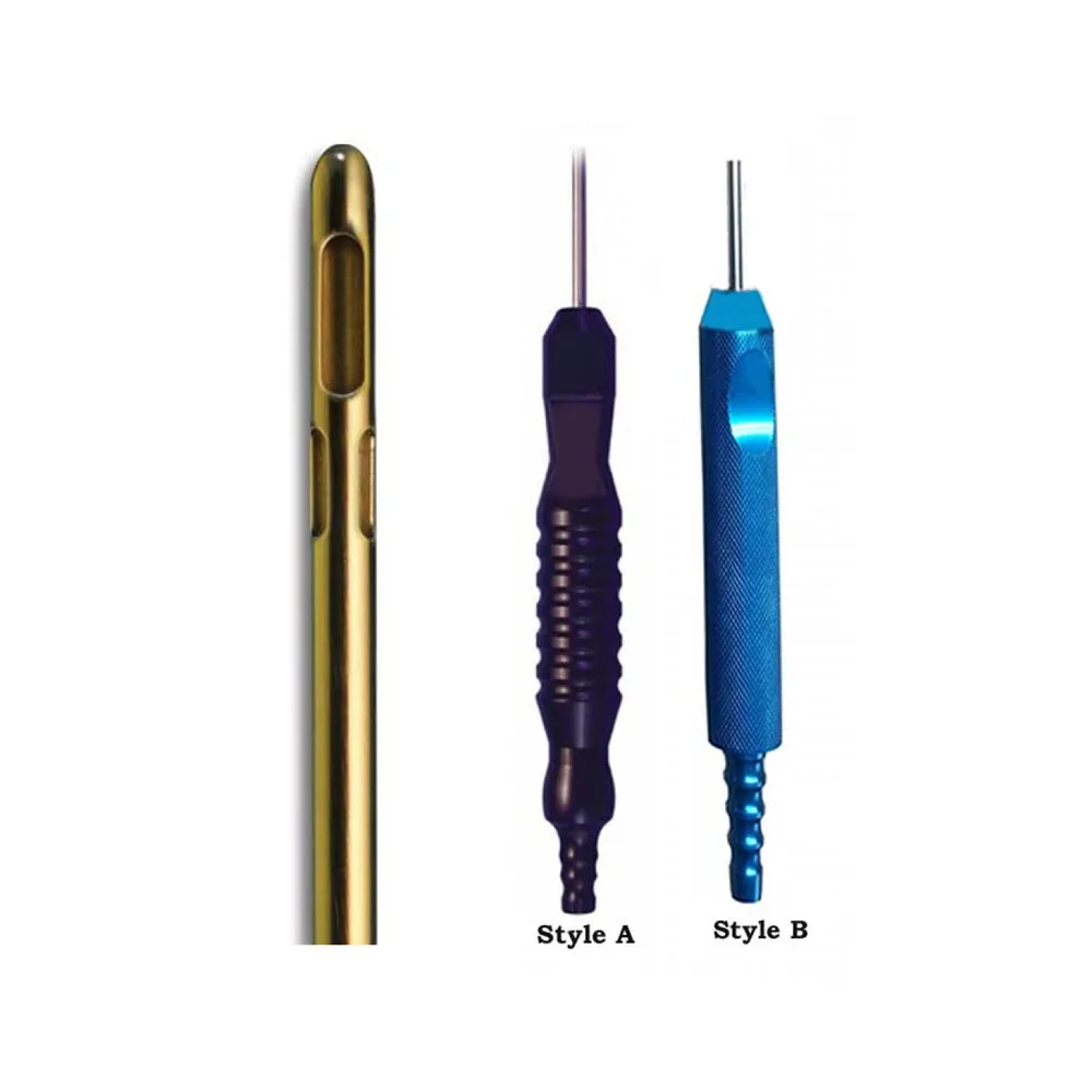 Top Seller Pyramid Style Three Port Fixed Super Handle Cannula Liposuction Cannulas & Accessories